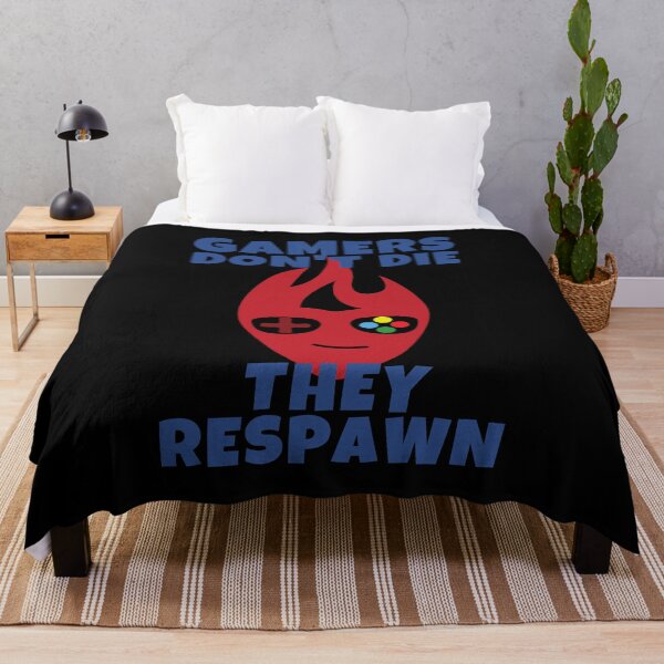 Item preview, Gamers Don't Die They Respawn Gaming designed and sold by ricricswert.