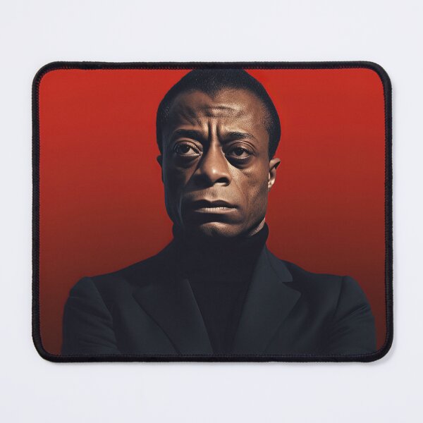 Item preview, James Baldwin | Red minimalism designed and sold by ComicsFactory.