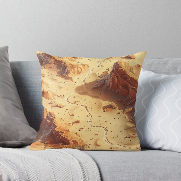 Item preview, sandy rocky desert designed and sold by PricklyPeanut.