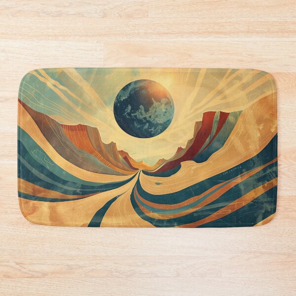 Item preview, retro moon designed and sold by PricklyPeanut.