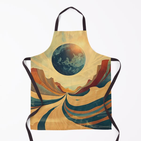 Item preview, retro moon designed and sold by PricklyPeanut.