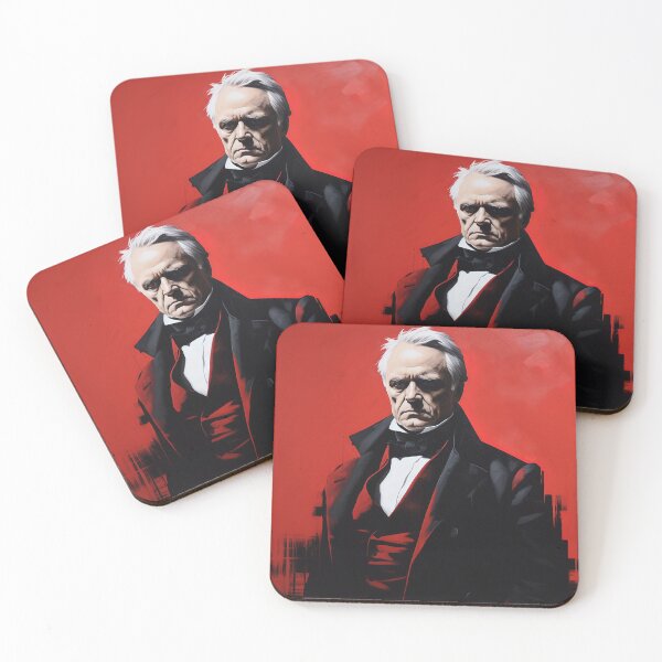 Item preview, James Buchanan | Red minimalism designed and sold by ComicsFactory.