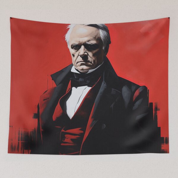 Item preview, James Buchanan | Red minimalism designed and sold by ComicsFactory.