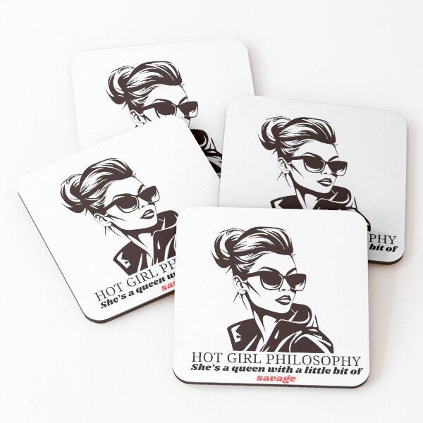 Item preview, Hot Girl Philosophy, She's a queen with a little bit of savage  designed and sold by ChiWellness Shop.