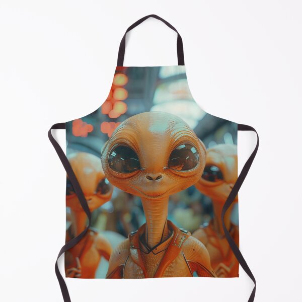 Aperçu de l'œuvre Art extraterrestre rétro modèle 3D créée et vendue par nomiraclehere.