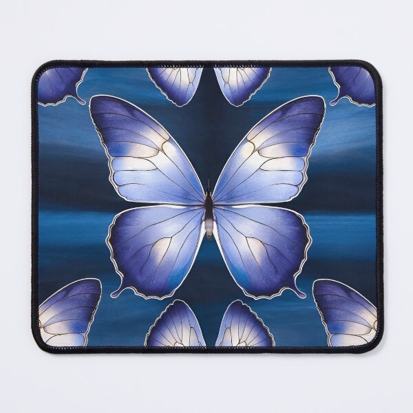 Item preview, Butterfly Watercolor Royal Blue designed and sold by Printtplus.