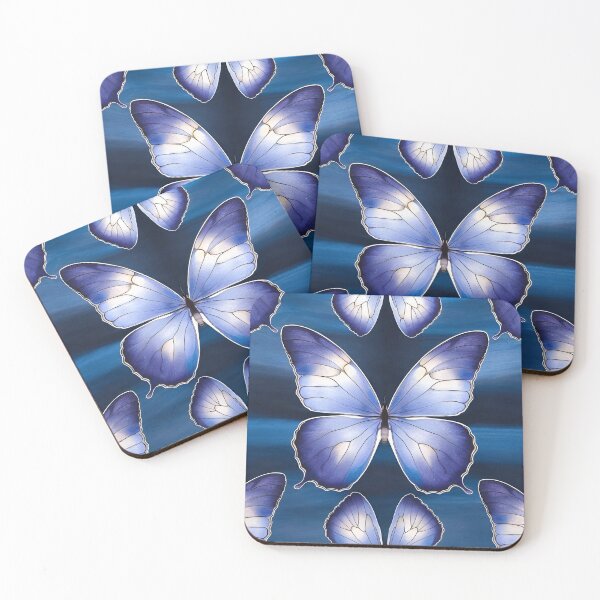Item preview, Butterfly Watercolor Royal Blue designed and sold by Printtplus.