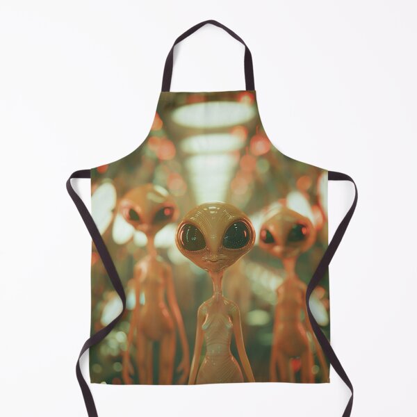 Item preview, Retro Aliens Art 3D designed and sold by nomiraclehere.