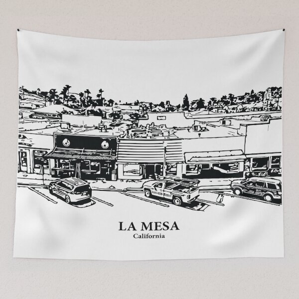 Item preview, La Mesa - California designed and sold by Lakeric Cityscapes.