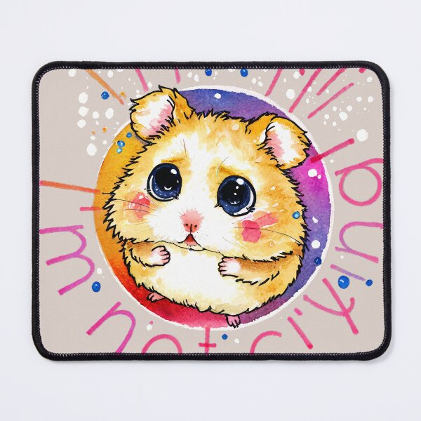 Item preview, `Sad hamster - I'm not crying! designed and sold by PragmaticP.