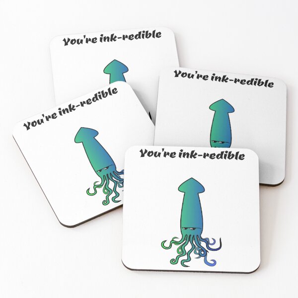 Item preview, You're Ink-redible - Blue Squid designed and sold by Elizabeth's Music & Arts.