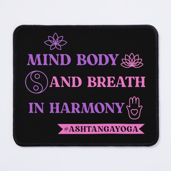 Item preview, Mind, body, and breath in harmony #ASHTANGAYOGA designed and sold by LyricsWear.