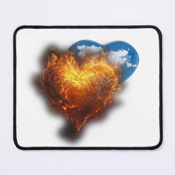 Item preview, HEARTS - FIRE AND ICE designed and sold by JarredDoll.