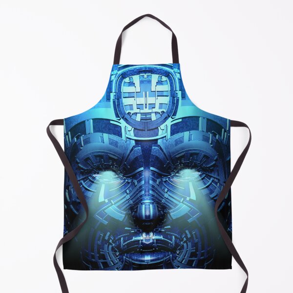 Item preview, Android - Fantasy Robot 3D Illustration - blue Version designed and sold by KairoDesign.