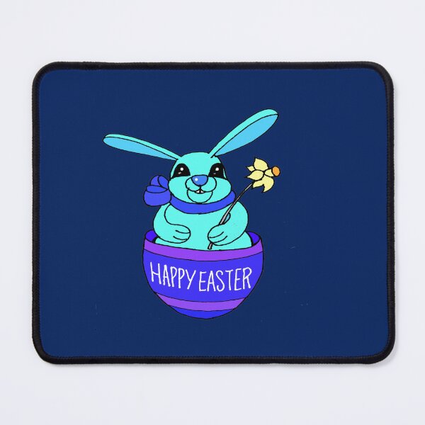 Item preview, Blue Easter Bunny designed and sold by ArthureCendre.