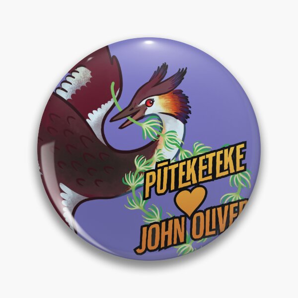 Item preview, Pūteketeke Loves John Oliver designed and sold by Kererū Brewing.