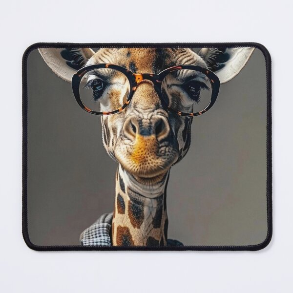 Item preview, Black Glasses Giraffe designed and sold by Brendon987.