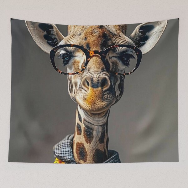 Item preview, Black Glasses Giraffe  designed and sold by Brendon987.
