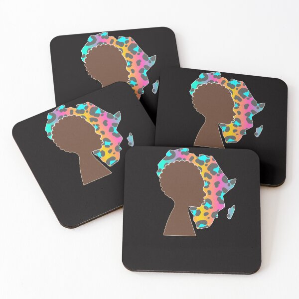 Item preview, Africa Map,  Black Woman with African Animal Pattern, Black History  designed and sold by Logiamerch.