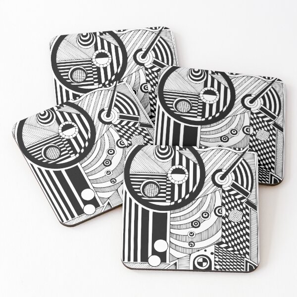Item preview, Line Work - Clock designed and sold by maratusha.
