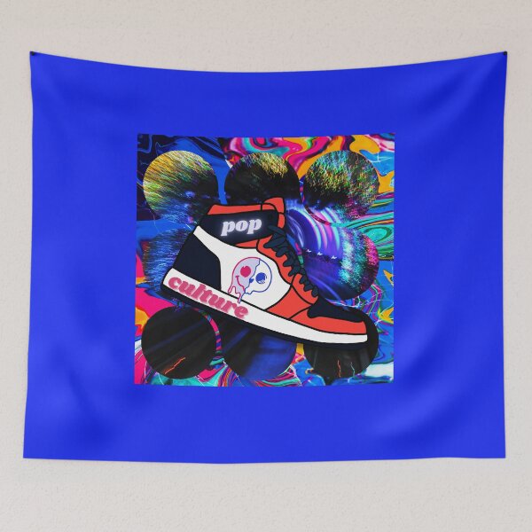 Item preview, pop culture sneaker tribute design, psychedelic  designed and sold by JpJr.