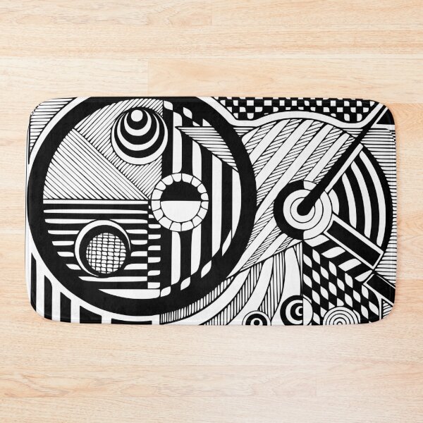 Item preview, Line Work - Clock designed and sold by maratusha.