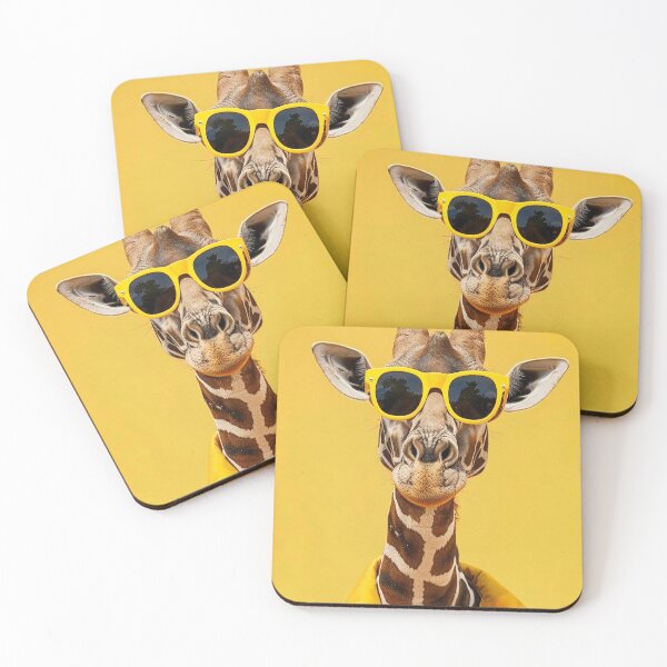 Item preview, Yellow Sun Glasses Giraffe  designed and sold by Brendon987.
