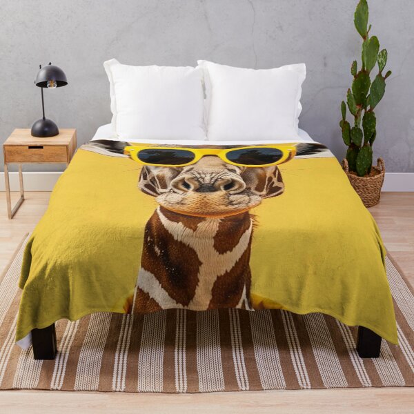 Item preview, Yellow Sun Glasses Giraffe  designed and sold by Brendon987.