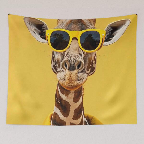 Item preview, Yellow Sun Glasses Giraffe  designed and sold by Brendon987.