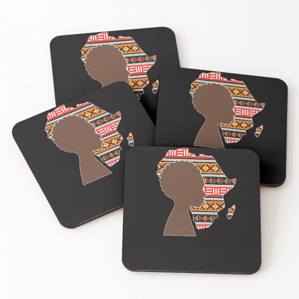 Item preview, Africa Map,  Black Woman with African Pattern, Black History  designed and sold by Logiamerch.