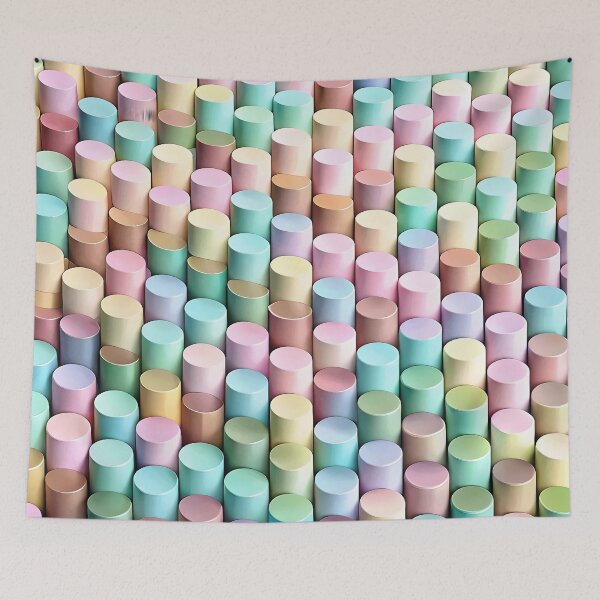 Item preview, Colorful Array of Cylindrical Shapes designed and sold by Rostislav Bouda.