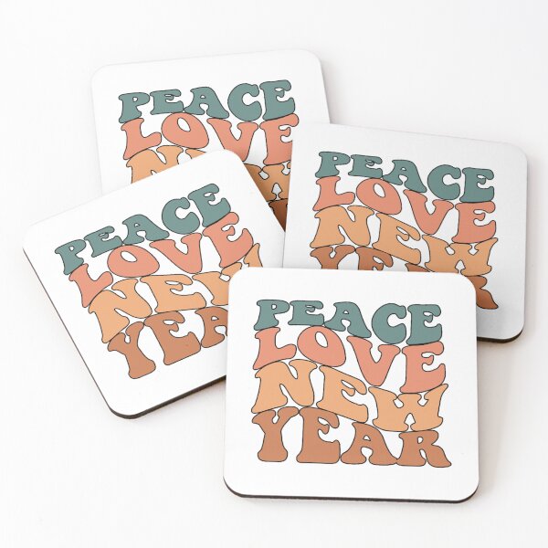 Item preview, Peace Love New Year designed and sold by GardinerHammer.