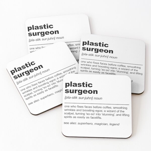 Item preview, Funny Plastic Surgeon Definition Plastic Surgery Graduation designed and sold by stylesip.