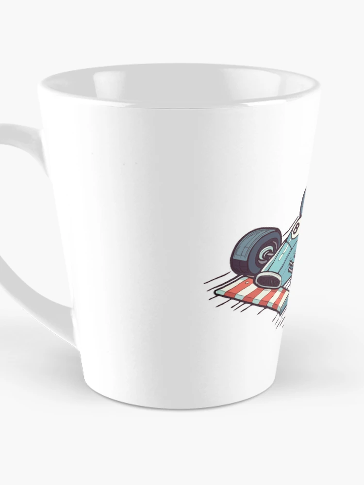 Thumbnail 3 of 4, Coffee Mug, Car Racing designed and sold by artcreatedbybill.