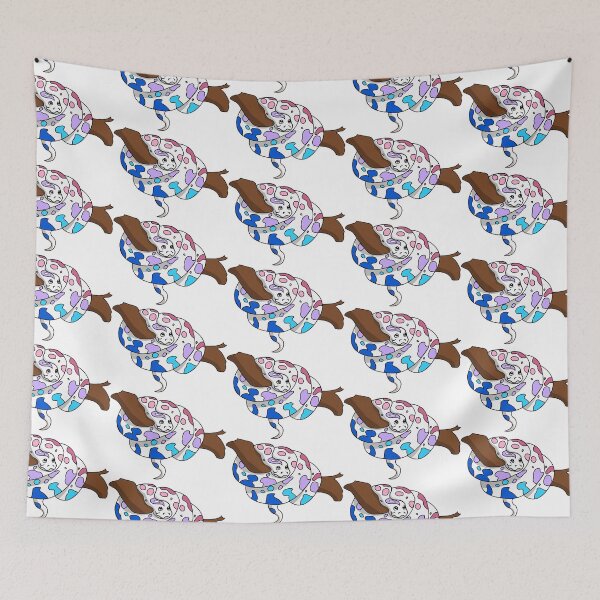 Item preview, Pride Flag Bigender Python designed and sold by HarveyHandcraftsandDesigns.