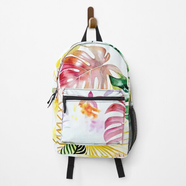 Item preview, Colorful Watercolor Tropical Leaves Pattern designed and sold by Rostislav Bouda.