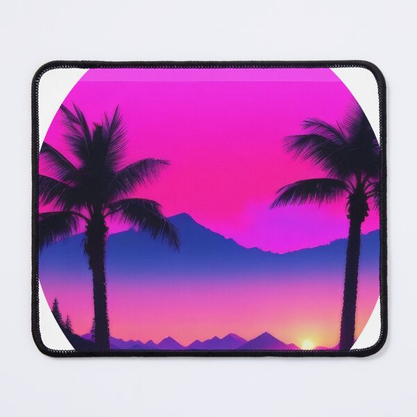 Item preview, Retrowave Sunset Serenity (1382) designed and sold by WASjourney.