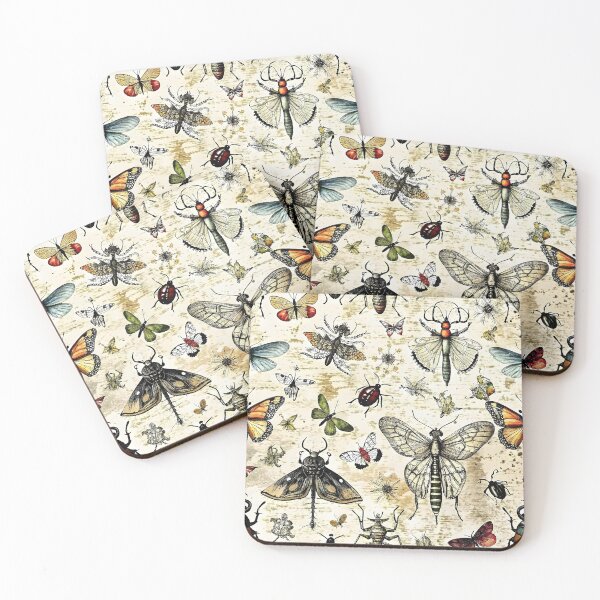 Item preview, Vintage Insect Illustration Pattern designed and sold by Rostislav Bouda.