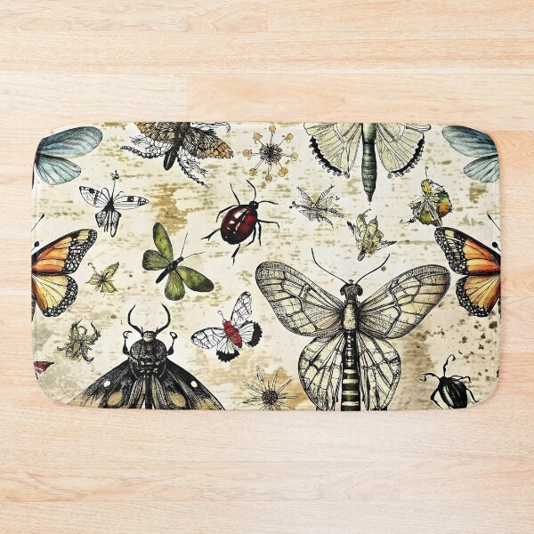 Item preview, Vintage Insect Illustration Pattern designed and sold by Rostislav Bouda.