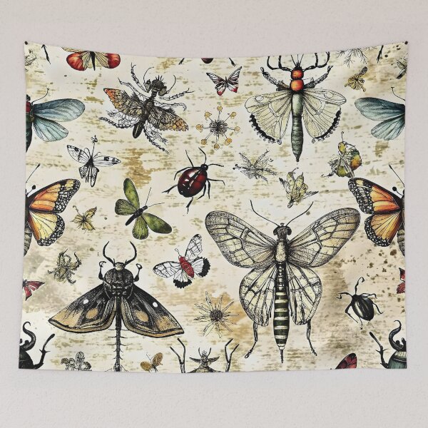 Item preview, Vintage Insect Illustration Pattern designed and sold by Rostislav Bouda.