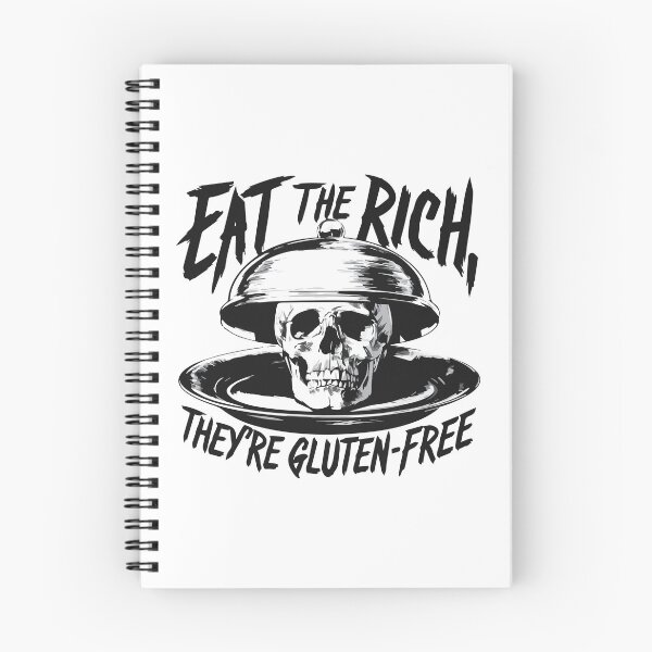 Item preview, Eat the rich, they're gluten free! designed and sold by wickedsticker.