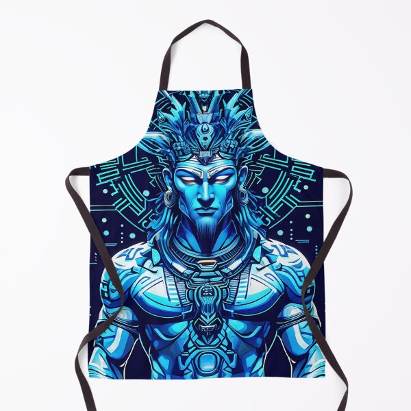 Item preview, Anunnaki: The Enigmatic Blue Entity Unveiled designed and sold by HOMEDESIGNPRINT.