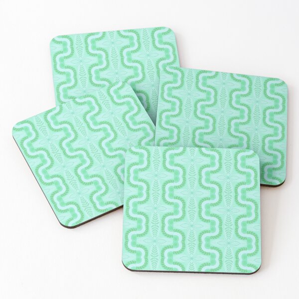 Item preview, Abstract curved geometric floral art. designed and sold by Meteryards.