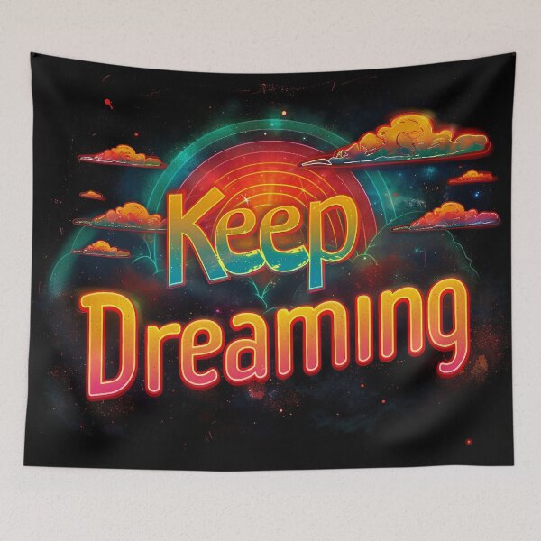 Item preview, Cloudy Rainbow- Keep Dreaming  designed and sold by RestingLioness.