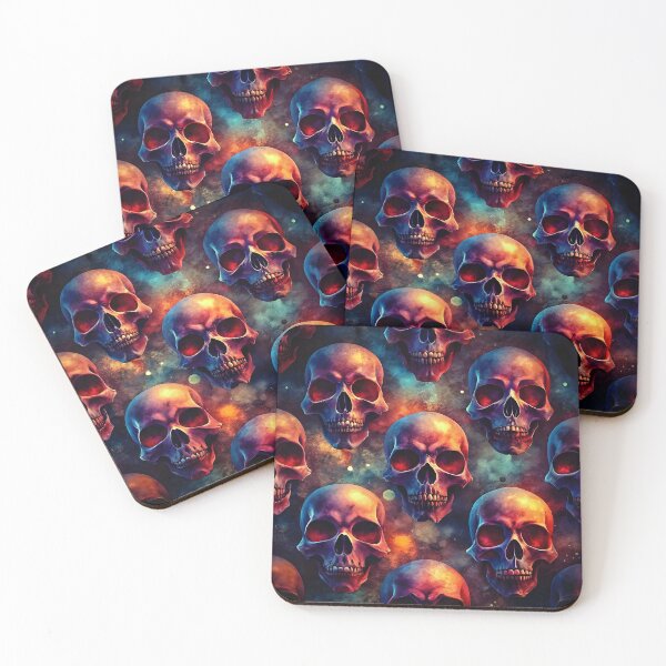 Item preview, Surreal Skulls in Cosmic Setting designed and sold by Rostislav Bouda.