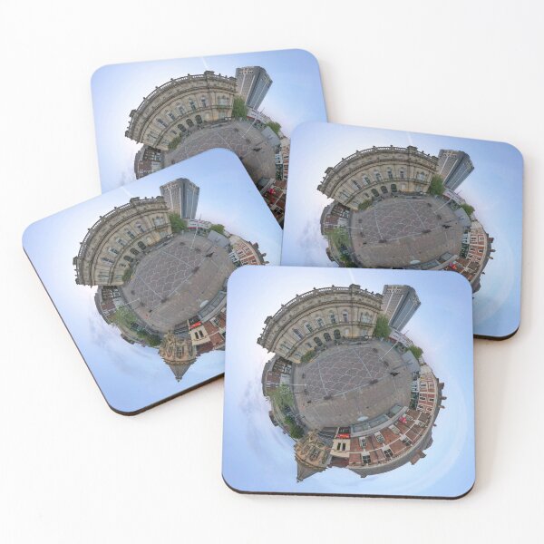 Item preview, Blackburn Wonderland: Town Centre in Tiny Planet Perspective designed and sold by Shafiq Khan.