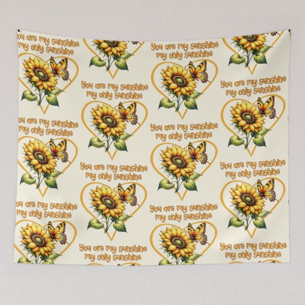 Item preview, Sunflower. You are my sunshine. My only sunshine. designed and sold by Margival.