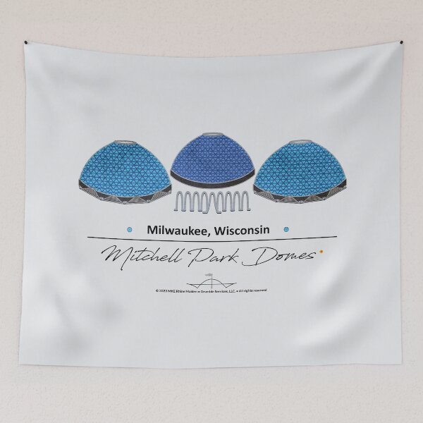 Item preview, Mitchell Park Domes • Milwaukee County Park System designed and sold by MKE Rhine Maiden  •  Grumble Services, LLC..