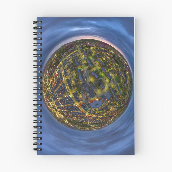 Item preview, Blackburn Night Lights in Tiny Planet Perspective designed and sold by Shafiq Khan.