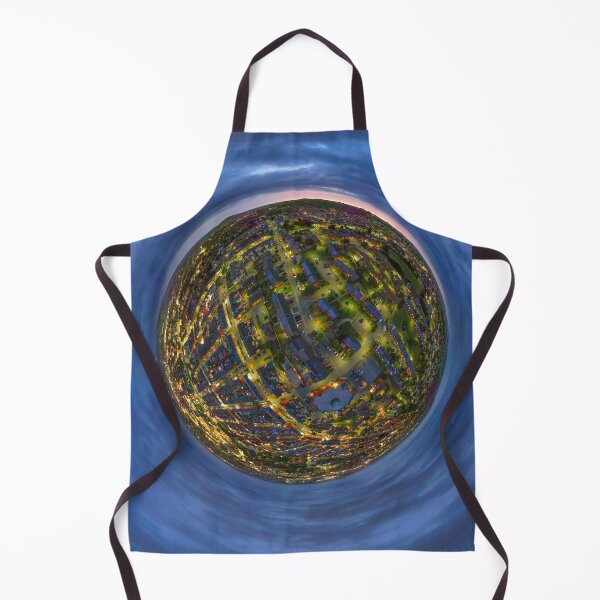 Item preview, Blackburn Night Lights in Tiny Planet Perspective designed and sold by Shafiq Khan.